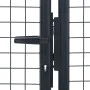 Gartengittertor aus grau verzinktem Stahl, 400 x 125 cm von vidaXL, Gartentore - Ref: Foro24-145776, Preis: 324,91 €, Rabatt: %
