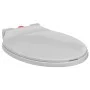 Toilet seat soft close quick release oval light gray by vidaXL, Toilet and bidet seats - Ref: Foro24-145815, Price: 28,37 €, ...