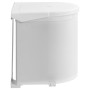 Einbau-Mülleimer aus Kunststoff für die Küche, 8 l von vidaXL, Mülltonnen und Mülltonnen - Ref: Foro24-51173, Preis: 37,32 €,...