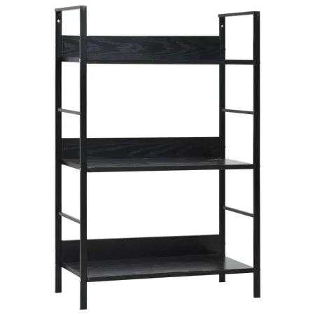 3-tier black engineered wood shelf 60x27.6x90.5 cm by vidaXL, Bookcases and shelves - Ref: Foro24-288218, Price: 65,32 €, Dis...