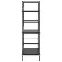 3-tier black engineered wood shelf 60x27.6x90.5 cm by vidaXL, Bookcases and shelves - Ref: Foro24-288218, Price: 65,32 €, Dis...