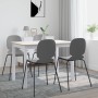 Esstisch aus weißem und braunem Gummiholz 114x71x75 cm von vidaXL, Küchen- und Esstische - Ref: Foro24-247363, Preis: 135,99 ...