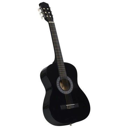 Guitarra clásica para niños y principiantes negro 3/4 36" de vidaXL, Guitarras - Ref: Foro24-70118, Precio: 63,71 €, Descuent...