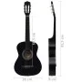 Guitarra clásica para niños y principiantes negro 3/4 36" de vidaXL, Guitarras - Ref: Foro24-70118, Precio: 65,17 €, Descuent...
