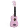 Soprano ukulele set with case for children pink 21" by vidaXL, String instruments - Ref: Foro24-70148, Price: 30,59 €, Discou...