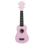 Soprano ukulele set with case for children pink 21" by vidaXL, String instruments - Ref: Foro24-70148, Price: 33,13 €, Discou...