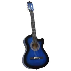 Western Cutaway Classical Guitar with 6 strings blue 38" by vidaXL, Guitars - Ref: Foro24-70134, Price: 68,70 €, Discount: %