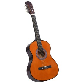 Guitarra clásica niños y principiantes madera de tilo 3/4 36"