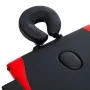 Camilla de masaje plegable 3 zonas madera negro y rojo de vidaXL, Mesas de masaje - Ref: Foro24-110214, Precio: 156,76 €, Des...