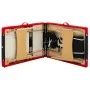 Camilla de masaje plegable 3 zonas madera negro y rojo de vidaXL, Mesas de masaje - Ref: Foro24-110214, Precio: 156,76 €, Des...