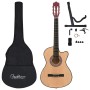 12-piece acoustic guitar set with cutaway 6 strings 38" by vidaXL, Guitars - Ref: Foro24-70131, Price: 91,84 €, Discount: %