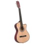 12-piece acoustic guitar set with cutaway 6 strings 38" by vidaXL, Guitars - Ref: Foro24-70131, Price: 91,84 €, Discount: %