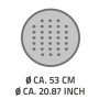 RIDDER Action white non-slip shower mat by RIDDER, Rugs and bath mats - Ref: Foro24-429683, Price: 17,56 €, Discount: %