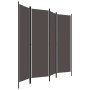 Anthracite gray 4-panel divider screen 200x180 cm by vidaXL, Room dividers - Ref: Foro24-320721, Price: 34,12 €, Discount: %