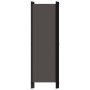 Anthracite gray 4-panel divider screen 200x180 cm by vidaXL, Room dividers - Ref: Foro24-320721, Price: 34,12 €, Discount: %