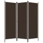 3-teiliger brauner Raumteiler 150x180 cm von vidaXL, Raumteiler - Ref: Foro24-320716, Preis: 31,45 €, Rabatt: %