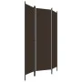 3-teiliger brauner Raumteiler 150x180 cm von vidaXL, Raumteiler - Ref: Foro24-320716, Preis: 31,45 €, Rabatt: %
