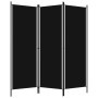 Black 3-panel divider screen 150x180 cm by vidaXL, Room dividers - Ref: Foro24-320718, Price: 25,59 €, Discount: %
