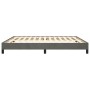 Dark gray velvet bed frame 180x200 cm by vidaXL, Beds and slatted bases - Ref: Foro24-346989, Price: 125,83 €, Discount: %