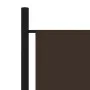 Biombo divisor de 4 paneles marrón 200x180 cm de vidaXL, Divisores de ambientes - Ref: Foro24-320720, Precio: 41,45 €, Descue...