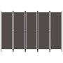 Trennwand mit 5 anthrazitgrauen Paneelen 250x180 cm von vidaXL, Raumteiler - Ref: Foro24-320725, Preis: 42,01 €, Rabatt: %