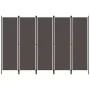 Trennwand mit 5 anthrazitgrauen Paneelen 250x180 cm von vidaXL, Raumteiler - Ref: Foro24-320725, Preis: 44,89 €, Rabatt: %