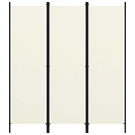 Trennwand mit 3 Paneelen weiß 150x180 cm von vidaXL, Raumteiler - Ref: Foro24-320715, Preis: 28,23 €, Rabatt: %