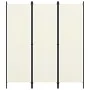 Trennwand mit 3 Paneelen weiß 150x180 cm von vidaXL, Raumteiler - Ref: Foro24-320715, Preis: 28,23 €, Rabatt: %