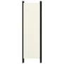 Trennwand mit 3 Paneelen weiß 150x180 cm von vidaXL, Raumteiler - Ref: Foro24-320715, Preis: 28,23 €, Rabatt: %