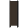 Biombo divisor de 5 paneles marrón 250x180 cm de vidaXL, Divisores de ambientes - Ref: Foro24-320724, Precio: 39,48 €, Descue...