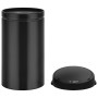 Trash can with automatic sensor 50L black carbon steel by vidaXL, Garbage cans and trash cans - Ref: Foro24-322700, Price: 10...