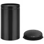 Trash can with automatic sensor 50L black carbon steel by vidaXL, Garbage cans and trash cans - Ref: Foro24-322700, Price: 10...