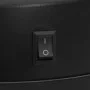 Trash can with automatic sensor 50L black carbon steel by vidaXL, Garbage cans and trash cans - Ref: Foro24-322700, Price: 10...