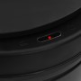 Mülleimer mit automatischem Sensor, 70 l, schwarzer Kohlenstoffstahl von vidaXL, Mülltonnen und Mülltonnen - Ref: Foro24-3227...