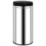 Automatic sensor trash can 70 L stainless steel by vidaXL, Garbage cans and trash cans - Ref: Foro24-322696, Price: 114,36 €,...