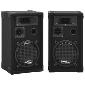 Altavoces pasivos escenario profesional hifi 2 uds 800 W negro