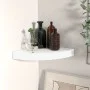 Weißes schwebendes Eckregal aus MDF, 25 x 25 x 3,8 cm von vidaXL, Regale und Regale - Ref: Foro24-323895, Preis: 22,48 €, Rab...