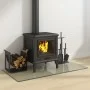 Glass plate for rectangular fireplace 100x50 cm by vidaXL, Glass - Ref: Foro24-324123, Price: 52,53 €, Discount: %