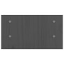 Solid pine wood monitor stand grey 50x27x15 cm by vidaXL, Computer bases and risers - Ref: Foro24-814021, Price: 26,85 €, Dis...