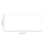 Glasplatte für rechteckigen Kamin 120x50 cm von vidaXL, Glas - Ref: Foro24-324131, Preis: 68,15 €, Rabatt: %