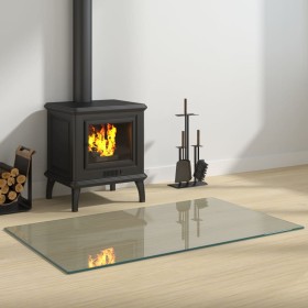 Glasplatte für rechteckigen Kamin 100x60 cm von vidaXL, Glas - Ref: Foro24-324124, Preis: 64,92 €, Rabatt: %