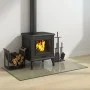 Glass plate for rectangular fireplace 100x60 cm by vidaXL, Glass - Ref: Foro24-324124, Price: 64,92 €, Discount: %