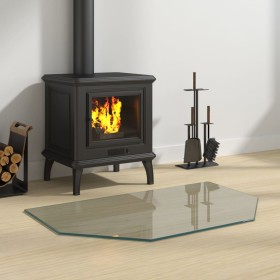 Glasplatte für sechseckigen Kamin 80x50 cm von vidaXL, Glas - Ref: Foro24-324139, Preis: 40,80 €, Rabatt: %
