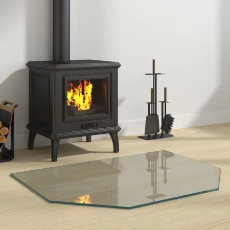 Glasplatte für sechseckigen Kamin 80x60 cm von vidaXL, Glas - Ref: Foro24-324134, Preis: 38,93 €, Rabatt: %