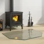 Glasplatte für sechseckigen Kamin 80x60 cm von vidaXL, Glas - Ref: Foro24-324134, Preis: 38,93 €, Rabatt: %