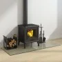 Placa de vidrio para chimenea rectangular 120x50 cm de vidaXL, Cristal - Ref: Foro24-324125, Precio: 61,33 €, Descuento: %
