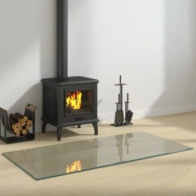 Glasplatte für rechteckigen Kamin 120x60 cm von vidaXL, Glas - Ref: Foro24-324126, Preis: 70,24 €, Rabatt: %
