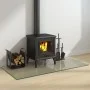 Glass plate for rectangular fireplace 120x60 cm by vidaXL, Glass - Ref: Foro24-324132, Price: 69,97 €, Discount: %