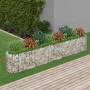 Gabionenbeet aus verzinktem Eisen 330x50x50 cm von vidaXL, Töpfe und Pflanzgefäße - Ref: Foro24-152027, Preis: 97,18 €, Rabat...
