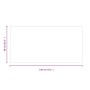 Glasplatte für rechteckigen Kamin 120x60 cm von vidaXL, Glas - Ref: Foro24-324132, Preis: 67,29 €, Rabatt: %
